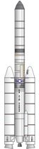 Titan 3D rocket illustration