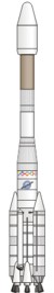 Ariane 44LP rocket illustration
