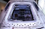 Apollo 6 side hatch.